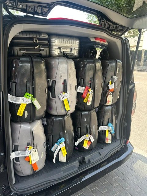 Furgoneta de transporte privado